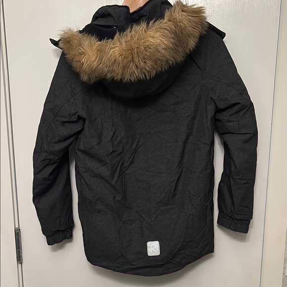Charcoal Gray ReimaTec Waterproof Down Winter Jacket size 140 (10 years) - Picture 3 of 9